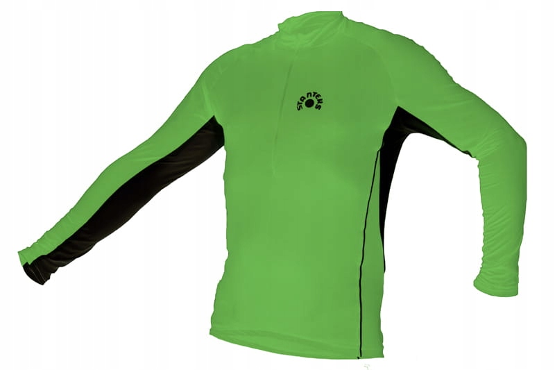 KOSZULKA ROWEROWA STANTEKS SR0031 M ZIELONO/CZARNA