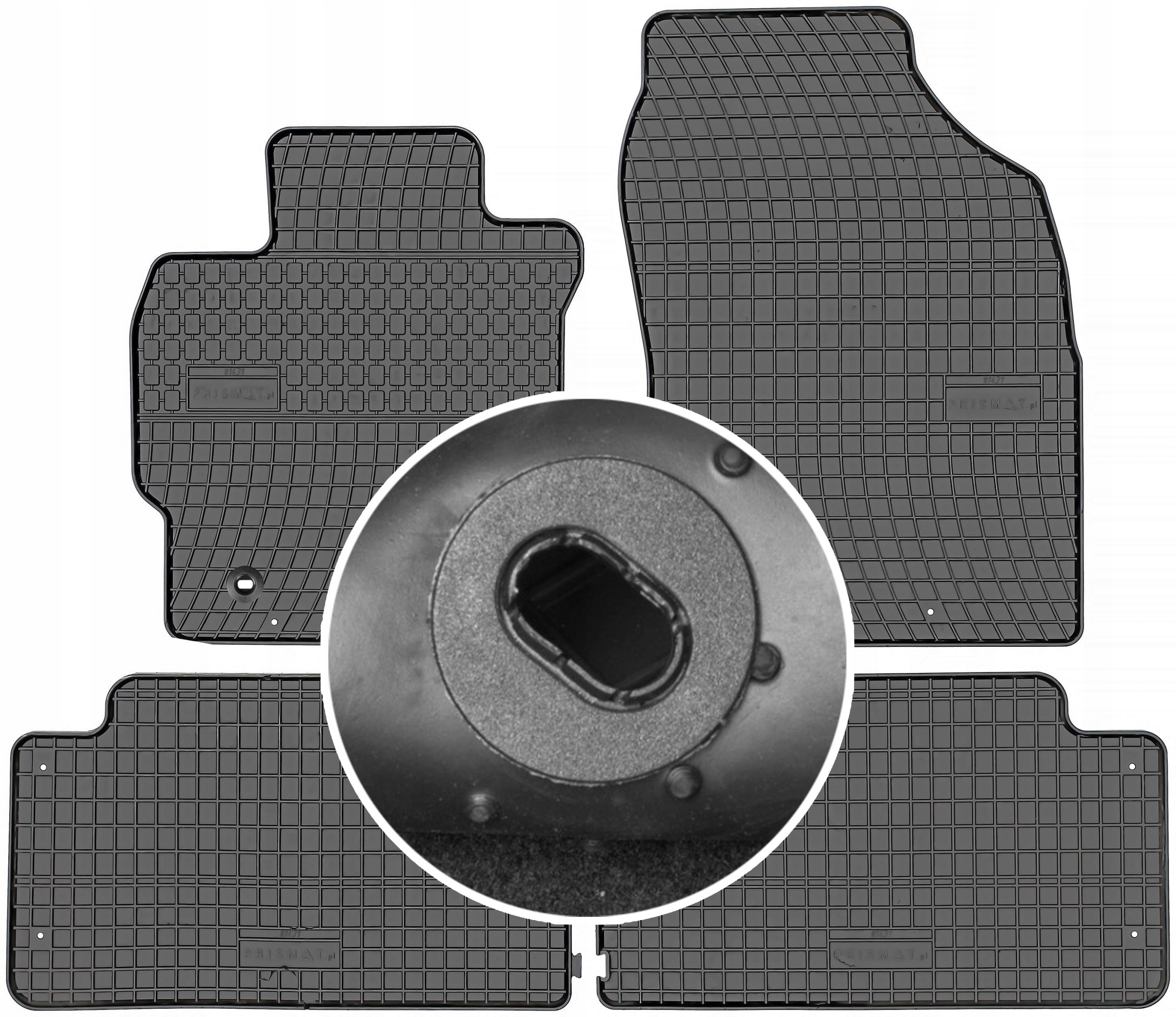 

Toyota Auris I 2007-2012 Dywaniki z mocowaniami