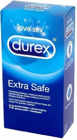 

Prezerwatywy Durex Extra Safe 12 szt.