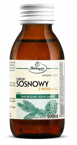 

Herbapol Syrop Sosnowy Z Witaminą C Gardło 100 ml