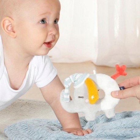 MASKOTKA Z GRZECHOTKĄ ŚWIECĄCA W CIEMNOŚCI, SŁOŃ Z Marka Fehn