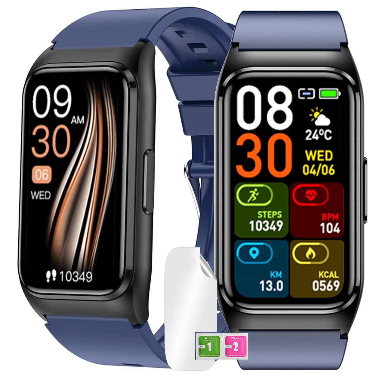 Chytré Hodinky s měřením glukózy (krevního cukr) 24/7 měření tepu, teplota, lipidy, monitoring 5 orgánů