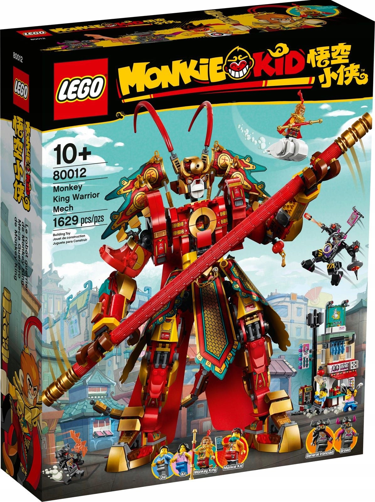 Lego 80012 Monkie Kid – Bojový mech Monkey Kinga
