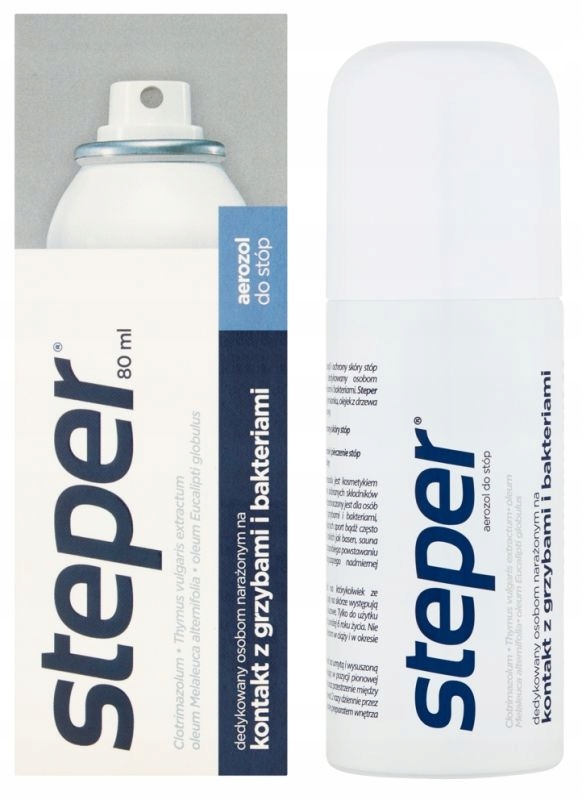 

Steper Aerozol Do Stop Przeciwgrzybiczny 80ml