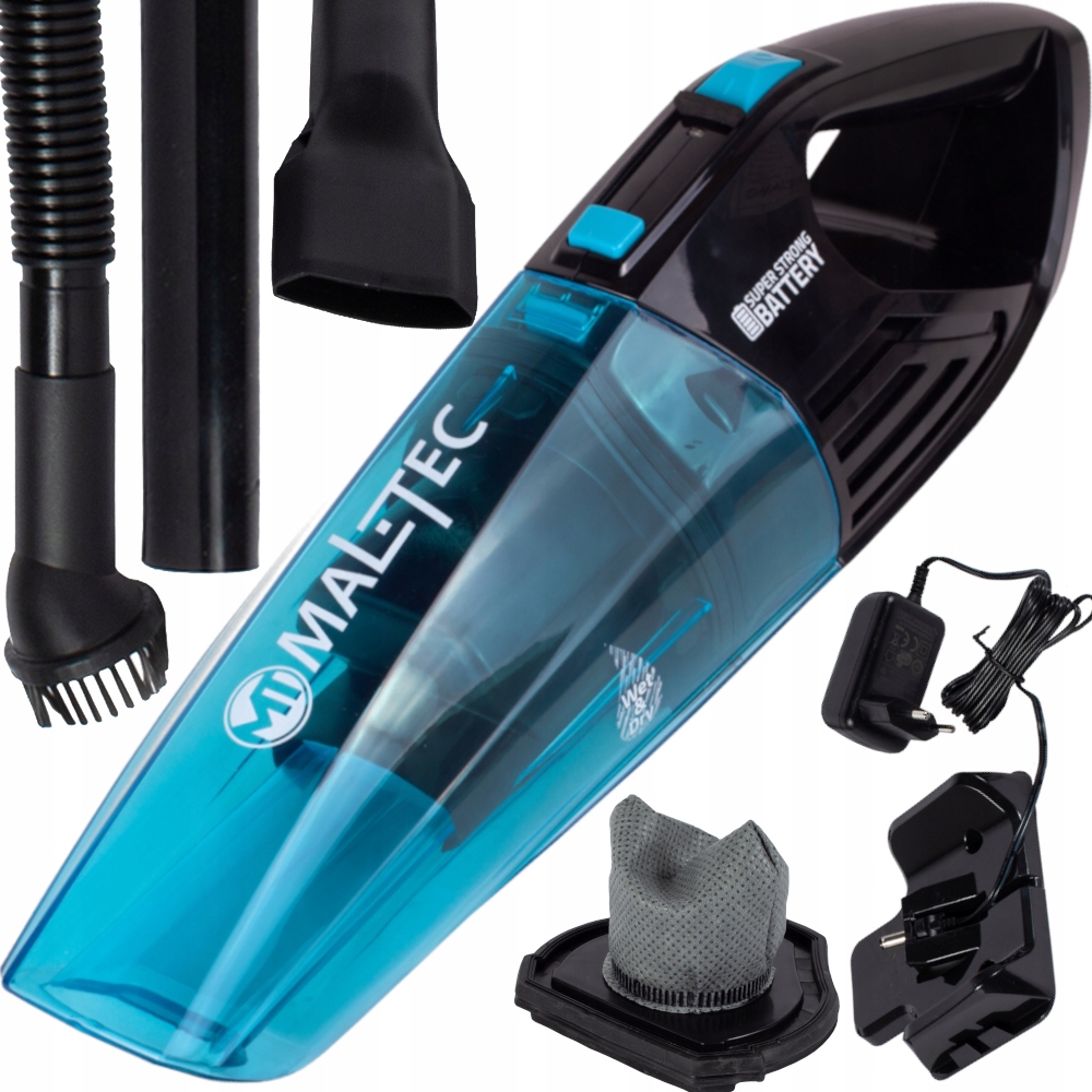 MOCNY ODKURZACZ BEZPRZEWODOWY RĘCZNY NA AKUMULATOR MALTEC CYCLONE WET&DRY Model CYCLONE Wet&Dry 500 12w1