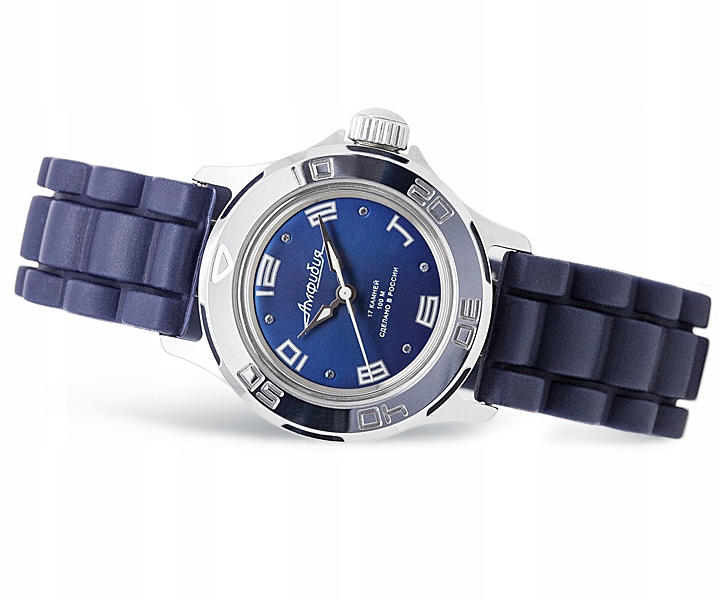 Dámské hodinky Vostok Amphibian Classic 051463 Mechanické, vodotěsné 10 Atm
