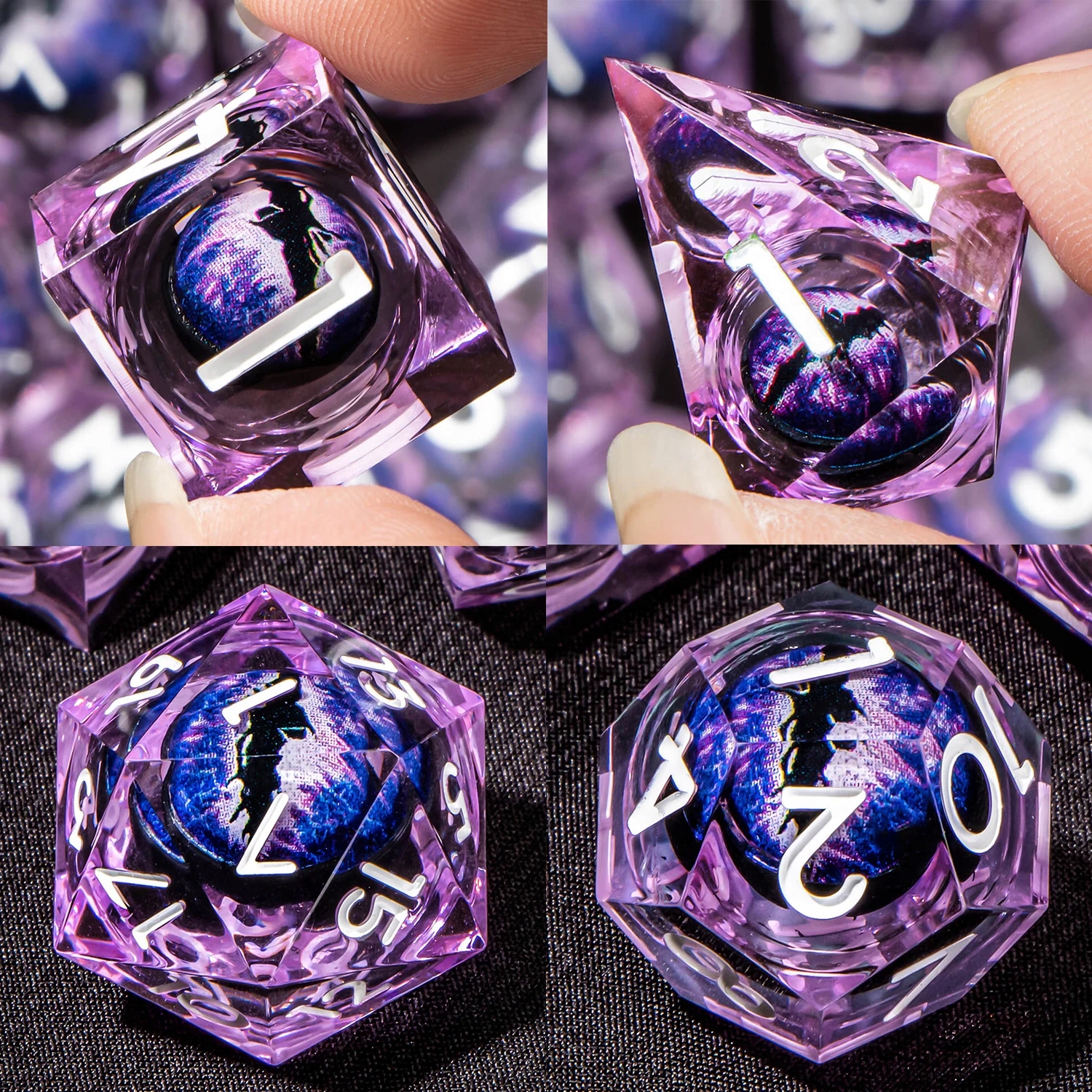 SPYRO ZESTAW 7 PŁYNNYCH KOSTEK KOŚCI RPG Producent RGFK