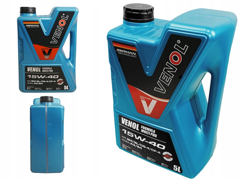 

Olej Mineralny Venol Formula Active 15W40 A3/B4 5L