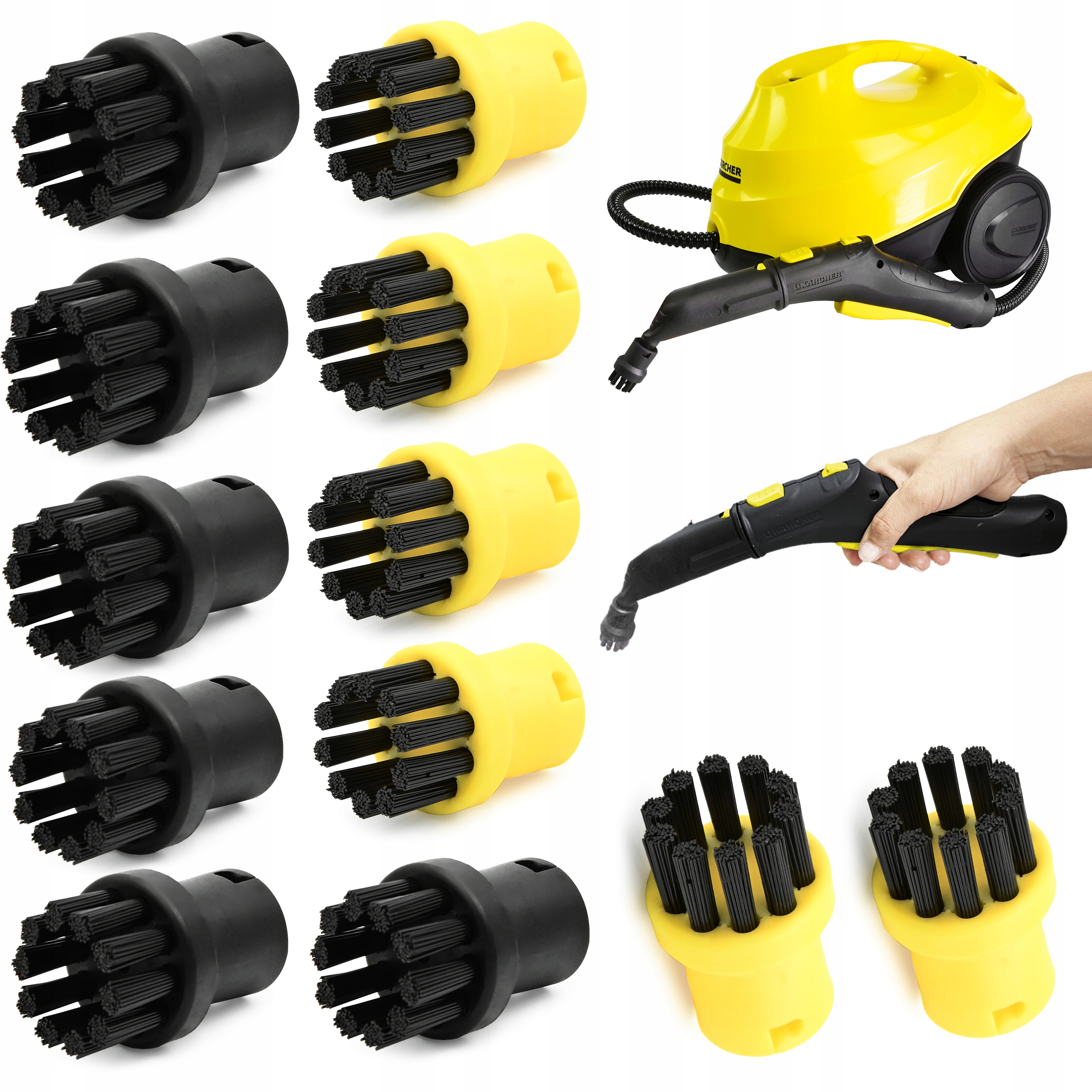 

12xSZCZOTECZKA Do Parownicy Karcher Komplet XXXXXL