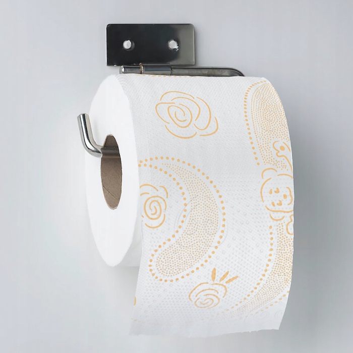 PAPIER TOALETOWY ALMUSSO DECORATO MIĘKKI 6 ROLEK Stan opakowania oryginalne