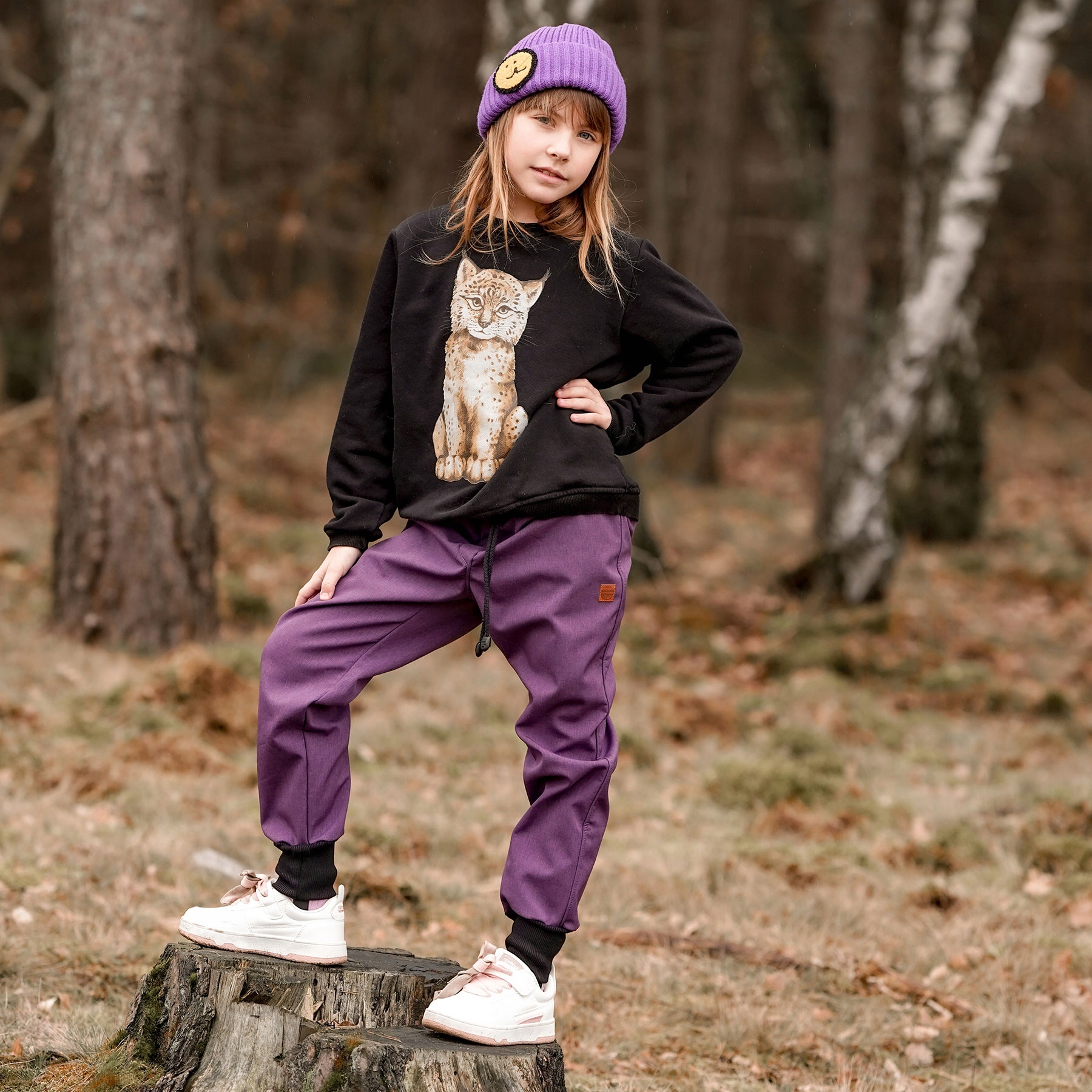 TuSzyte | Spodnie softshell, produkt PL R.128 Płeć dziewczynki