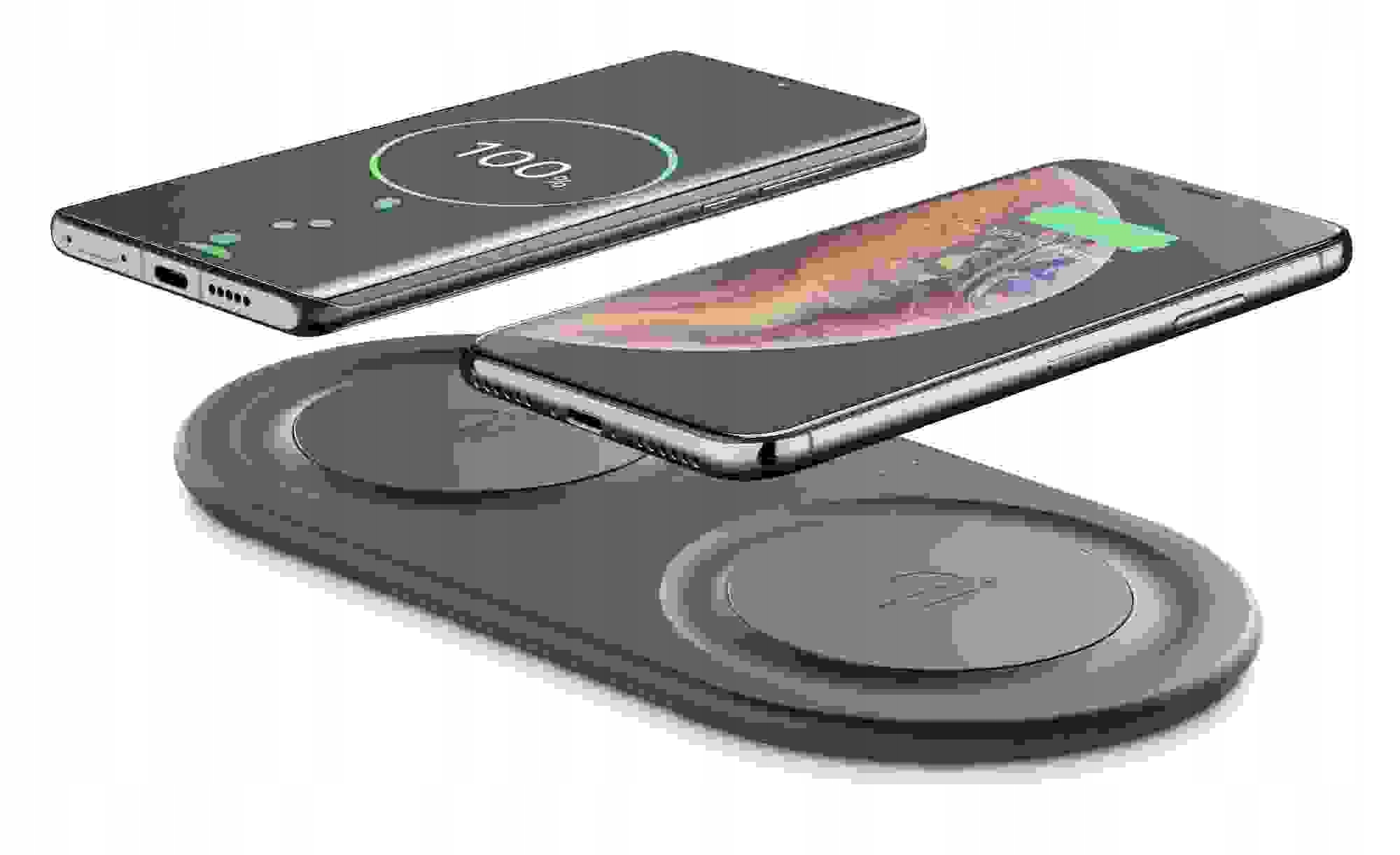 Duální Bezdrátová Nabíječka Adaptive Charger Černá