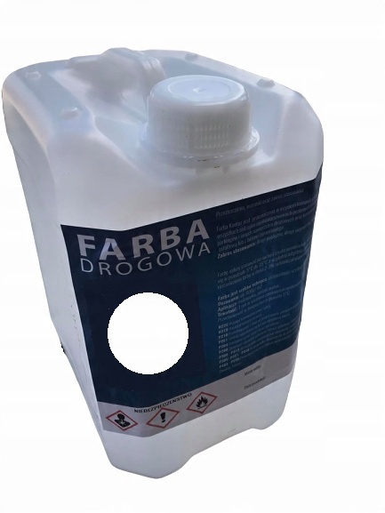 

Farba drogowa biała do betonu asfaltu posadzki 5l
