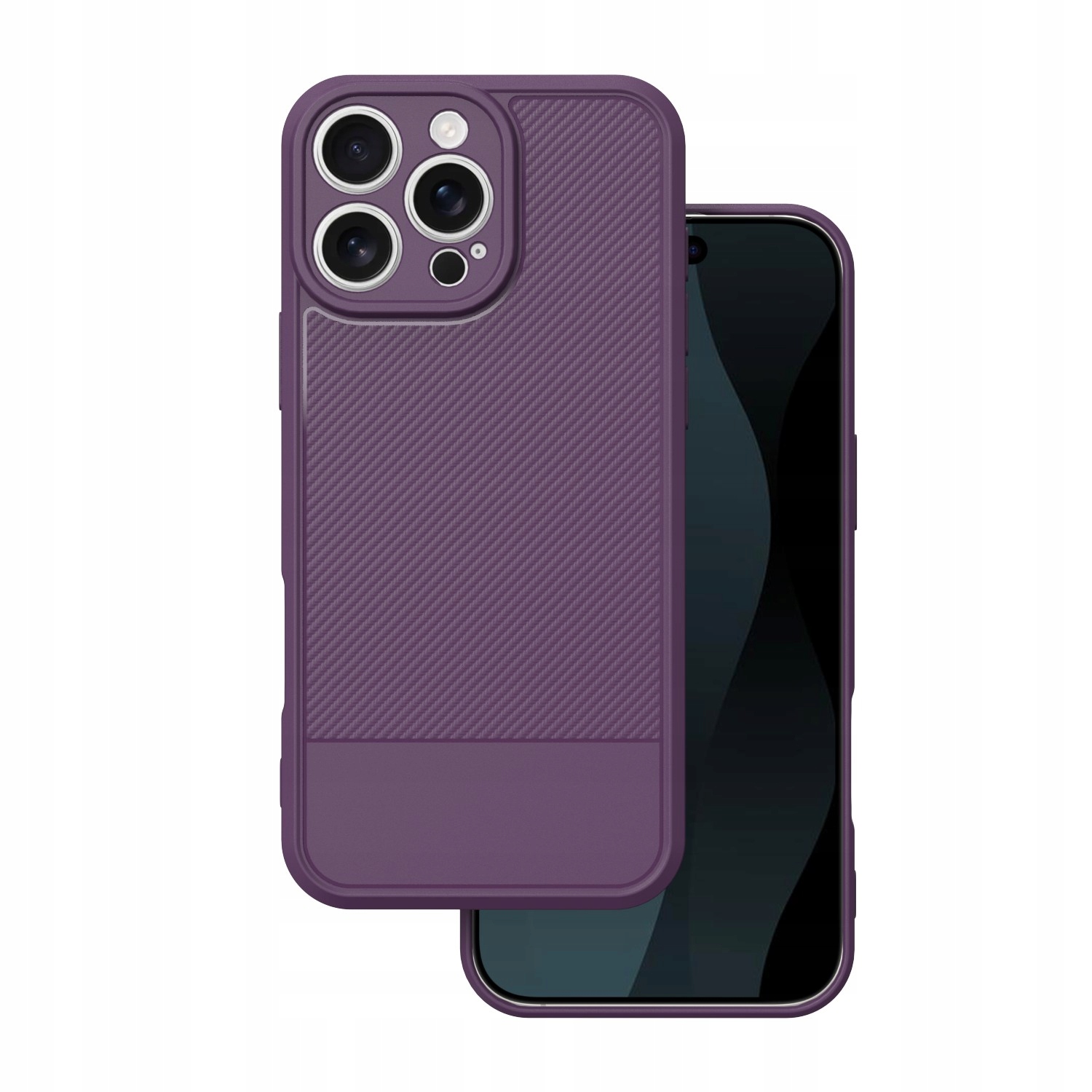 Telforceone Nakładka Simple Carbon Do Apple Iphone 16 Pro Max Ochronne Et
