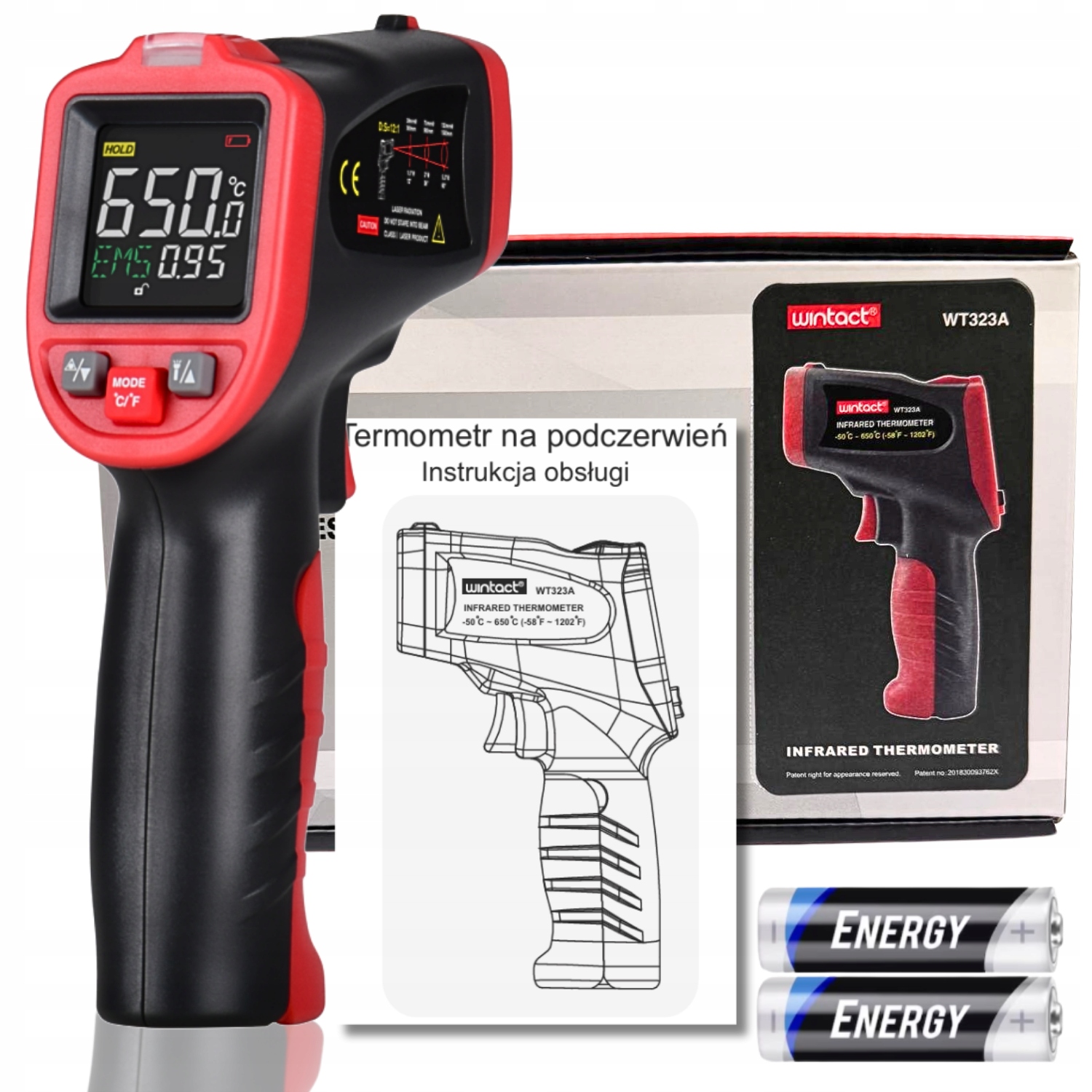 Pyrometr, Laserový Teploměr Do Auta, Elektronický Měřič Teploty