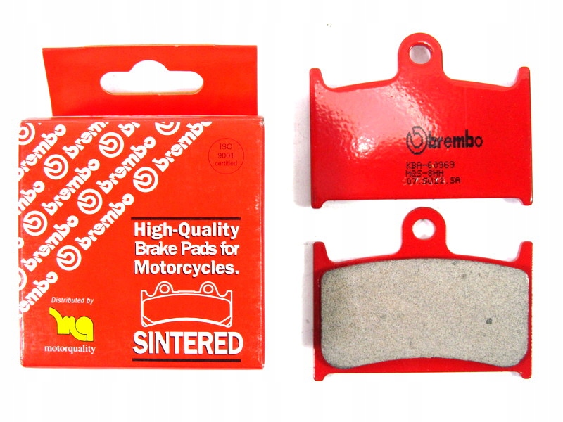 07.SU22.SA - Гальмівні колодки Brembo SUZUKI GSXR 750 передні 8-93