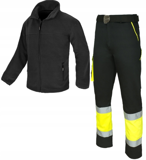 Pracovní oděv Komplet Bozp Set kalhoty Letní fleece Tenké kalhoty 3XL
