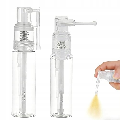 Třpytivé Rozprašovače Na Prach Průhledné Sada 2 Kusů 18 ML 25 ML