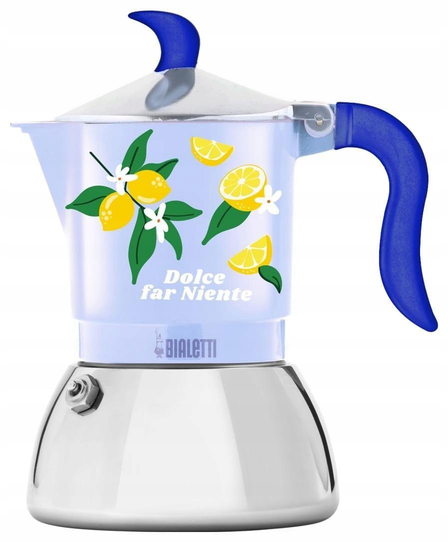 Kawiarka Bialetti Fruit Vibes Fiametta Induction 2tz (100ml) Niebieska