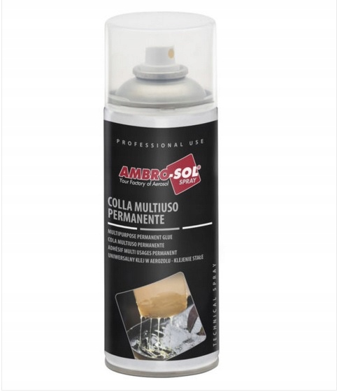 

Ambrosol Klej W Sprayu Klejenie Stałe 400ML