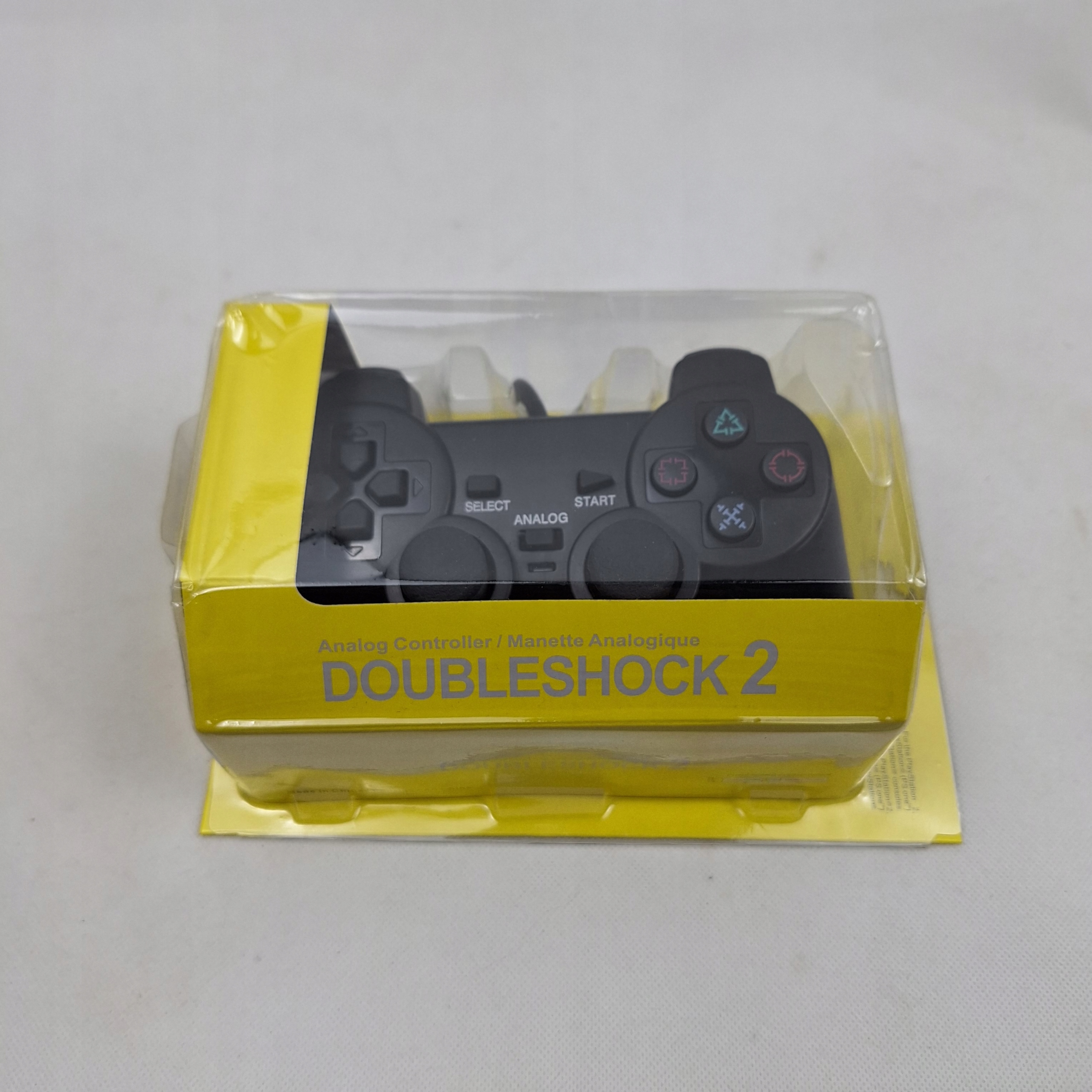 PRZEWODOWY PAD KONTROLER DO SONY PlayStation 2 PS2 PS1 PSX WIBRACJE Stan opakowania oryginalne