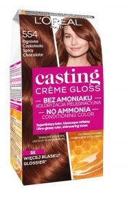 

Loreal Casting Creme Gloss 554 Ognista Czekolada