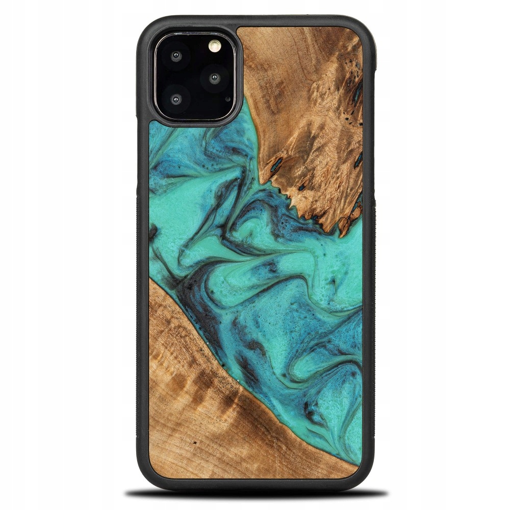 Pouzdro Bewood Unique pro iPhone 11 Pro Max tyrkysové