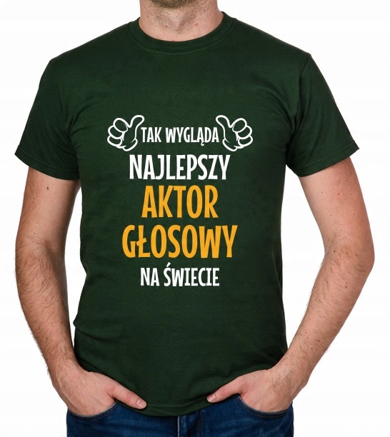 

koszulka Najlepszy Aktor Głosowy prezent