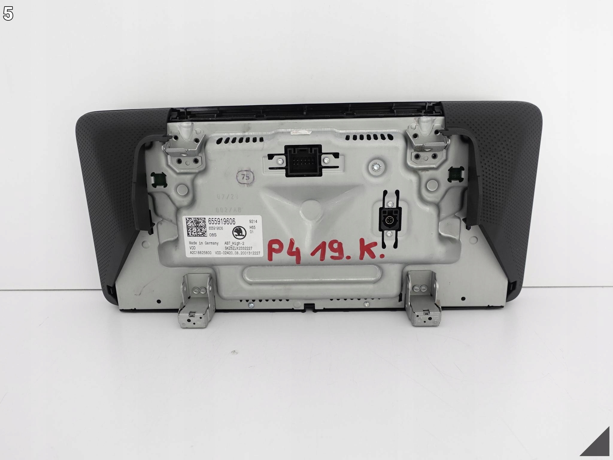 SKODA KAMIQ SCALA display MIB 2.5 MIB3