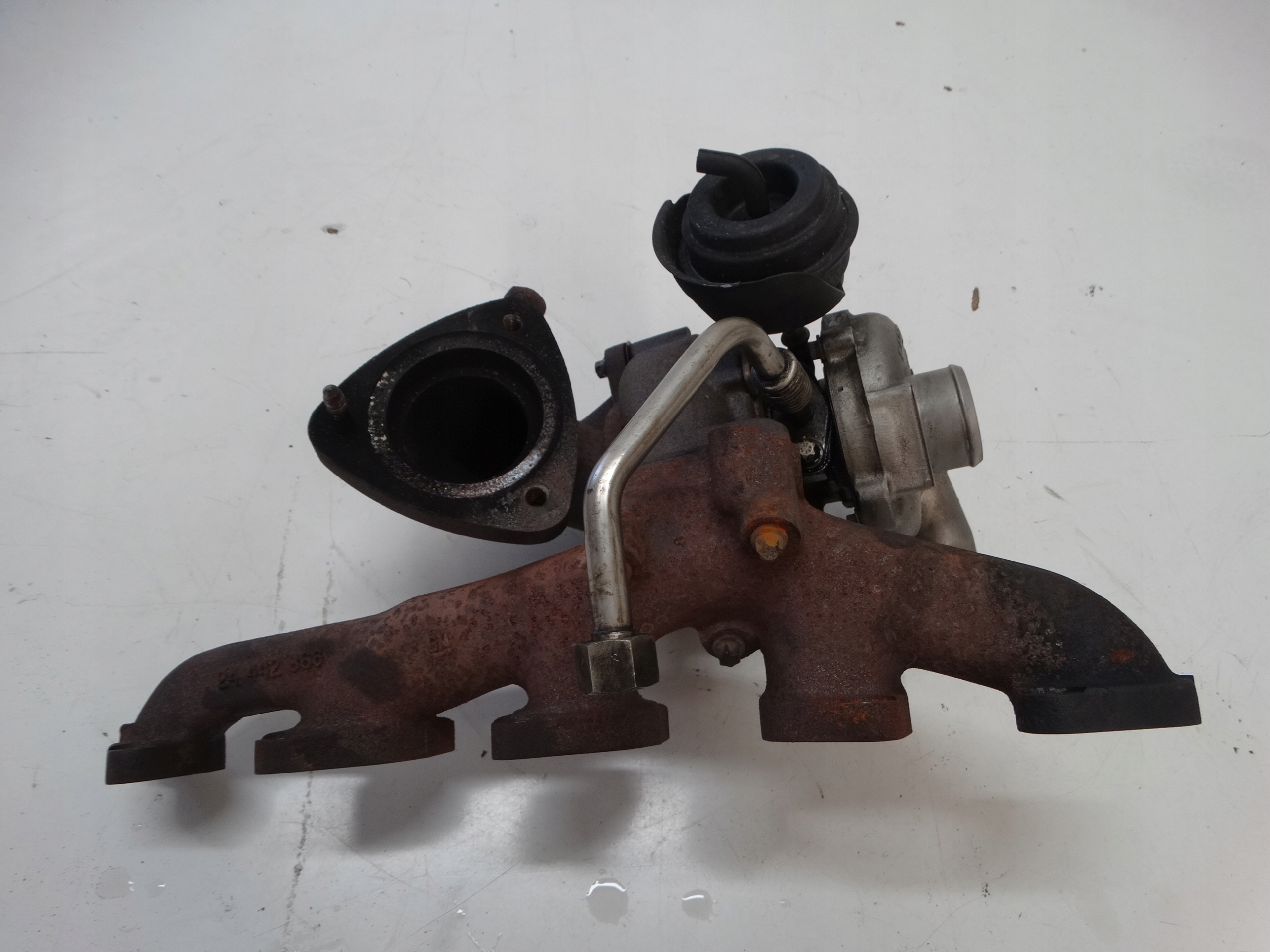 turbo+header pipe exhaust pipe. OPEL VECTRA C