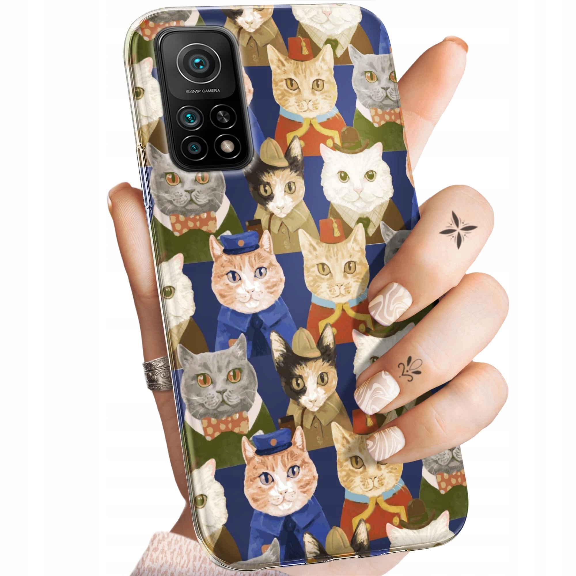 Etui Do Xiaomi MI 10T Pro 5G Koty Kociaki Kotki Obudowa Pokrowiec