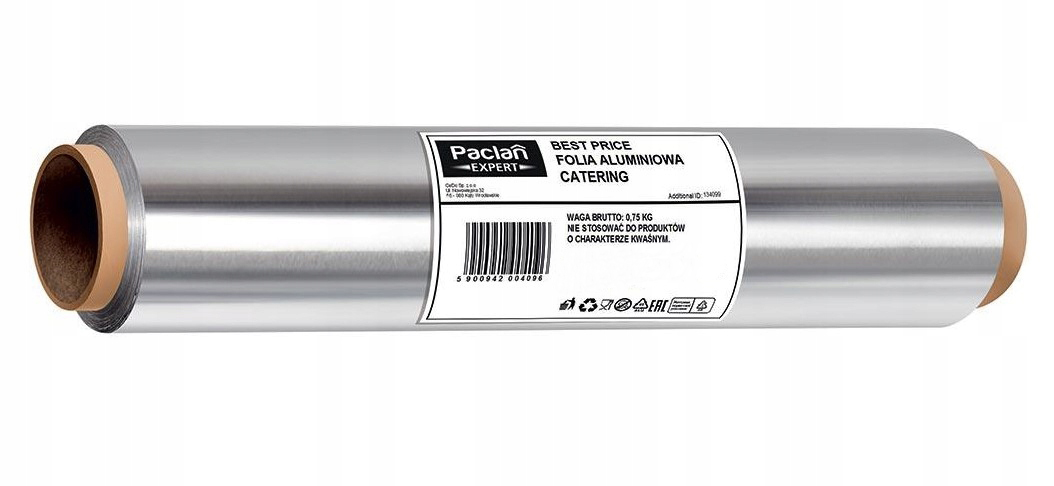 PACLAN FOLIA ALUMINIOWA CATERING SUPER MOCNA 60M