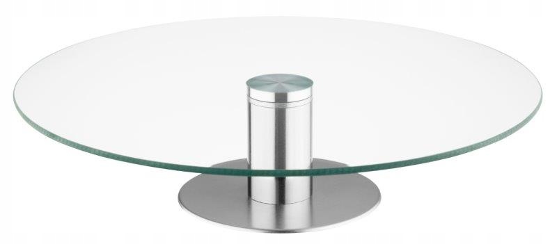PATERA OBROTOWA NA TORT CIASTO SZKLANA RAVI 30cm