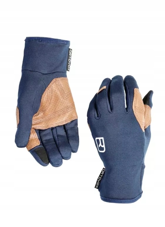 Rękawiczki Ortovox Fleece Light Glove Deep Ocean XL