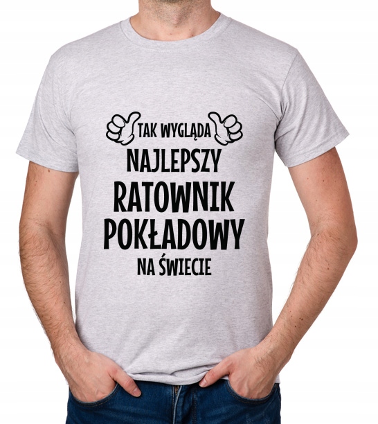 

koszulka Najlepszy Ratownik Pokładowy prezent