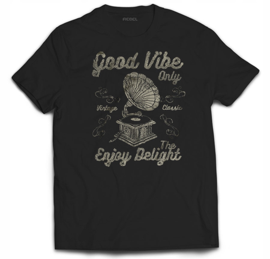 

Tshirt gramofon adapter winyl muzyka 4XL