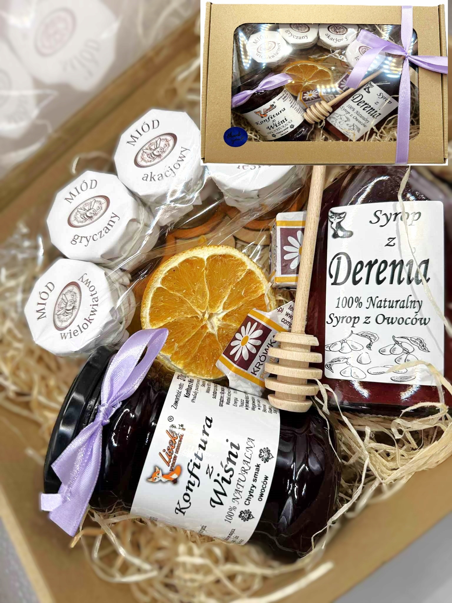 Podhalańskie Smaki Nr.2 Paczka Prezentowa Lisek Pełnowartościowe Produkty