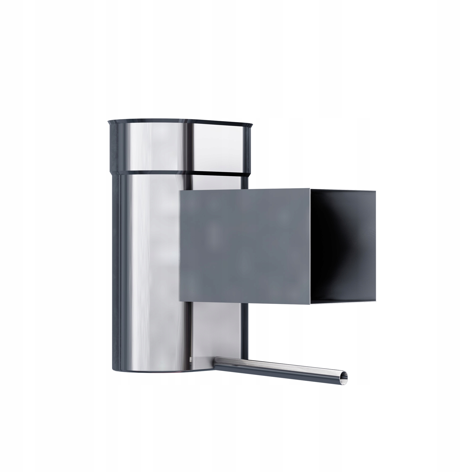 Ko Čistič žáruvzdorný oválný s odkapávačem 130 x 200 mm gr 0,8 mm komín