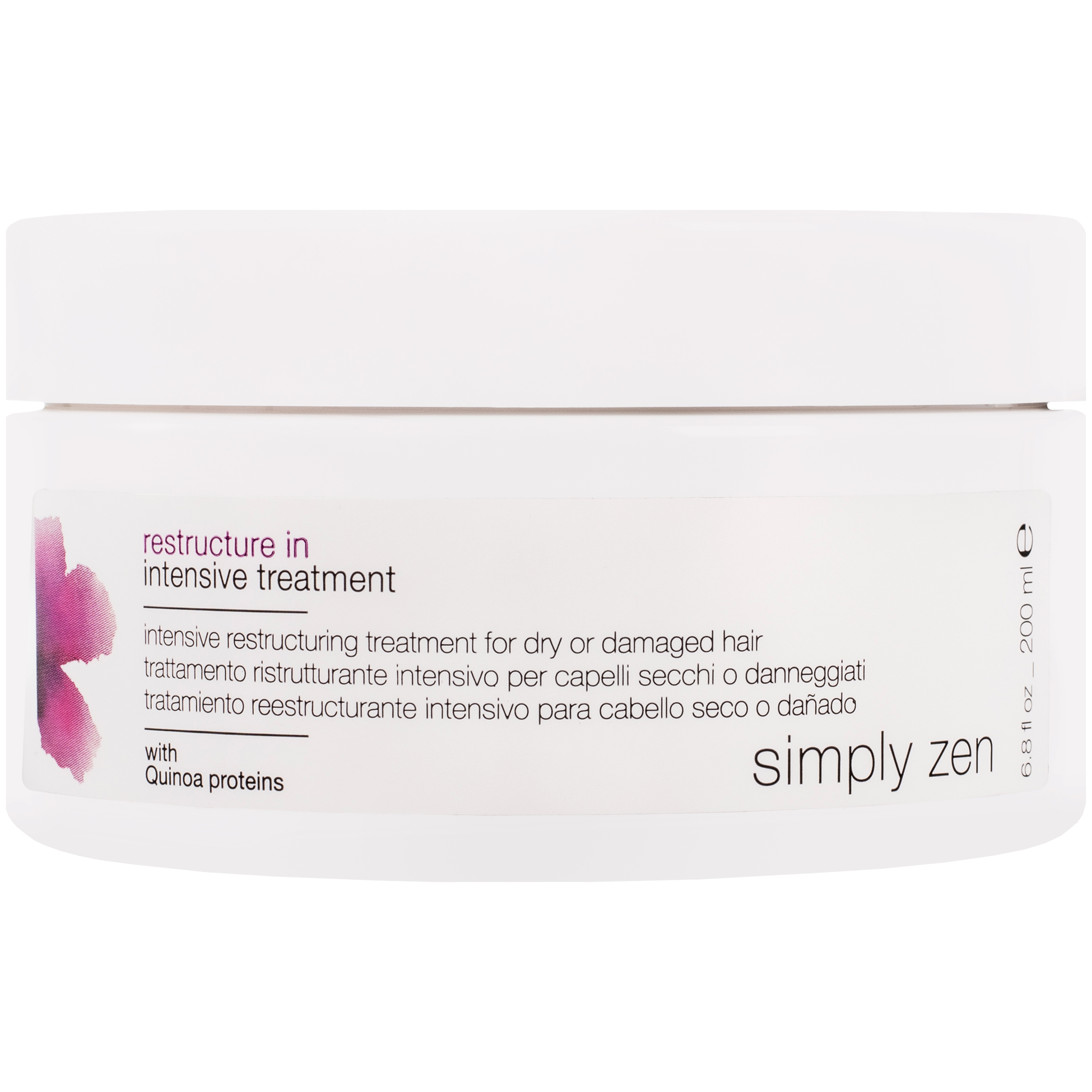 Intenzivní obnovující maska na vlasy Simply Zen Restructure In 200 ml
