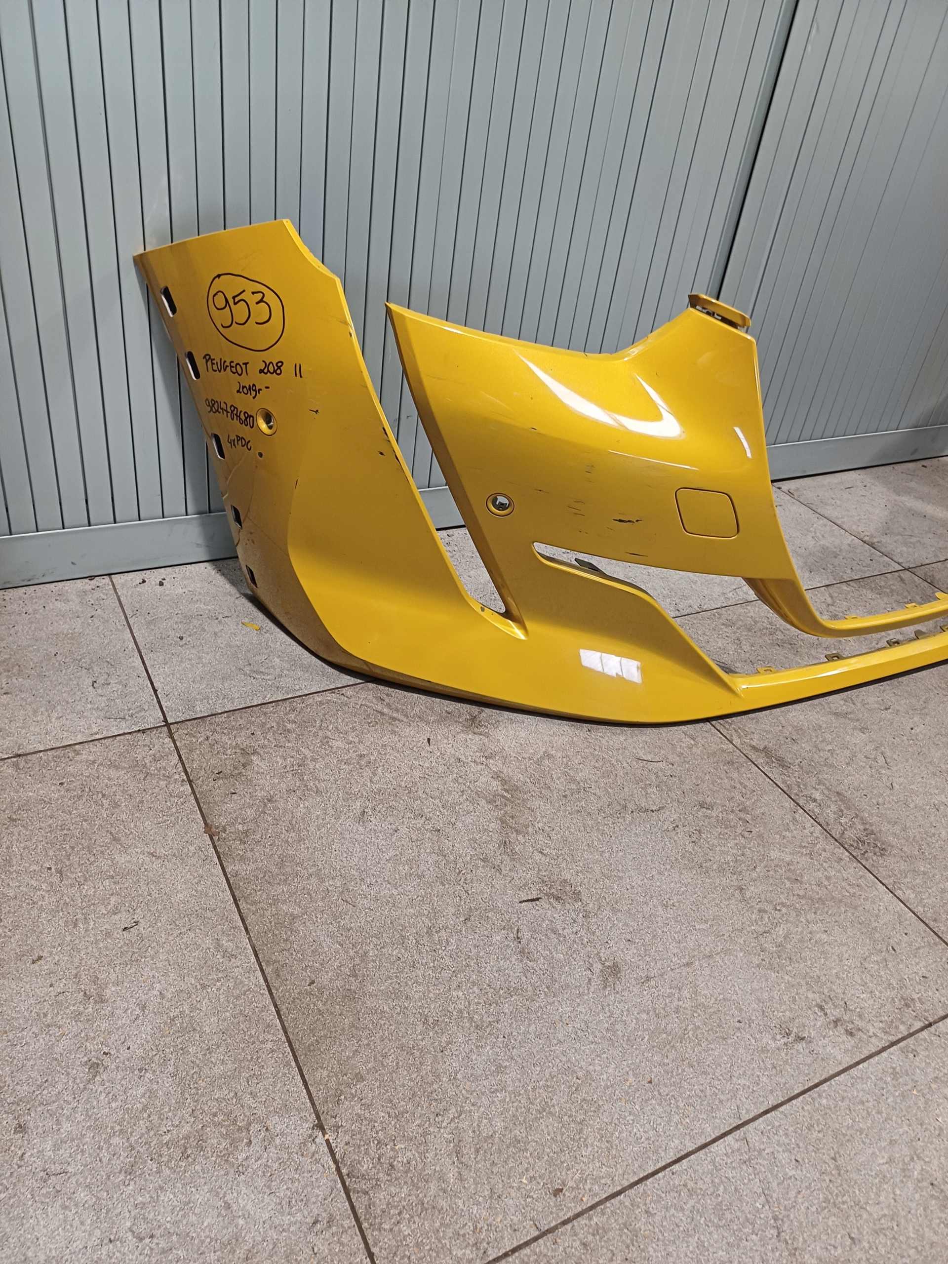bumper front front PEUGEOT 208 II 2019R- 4 X PDC 9824787680