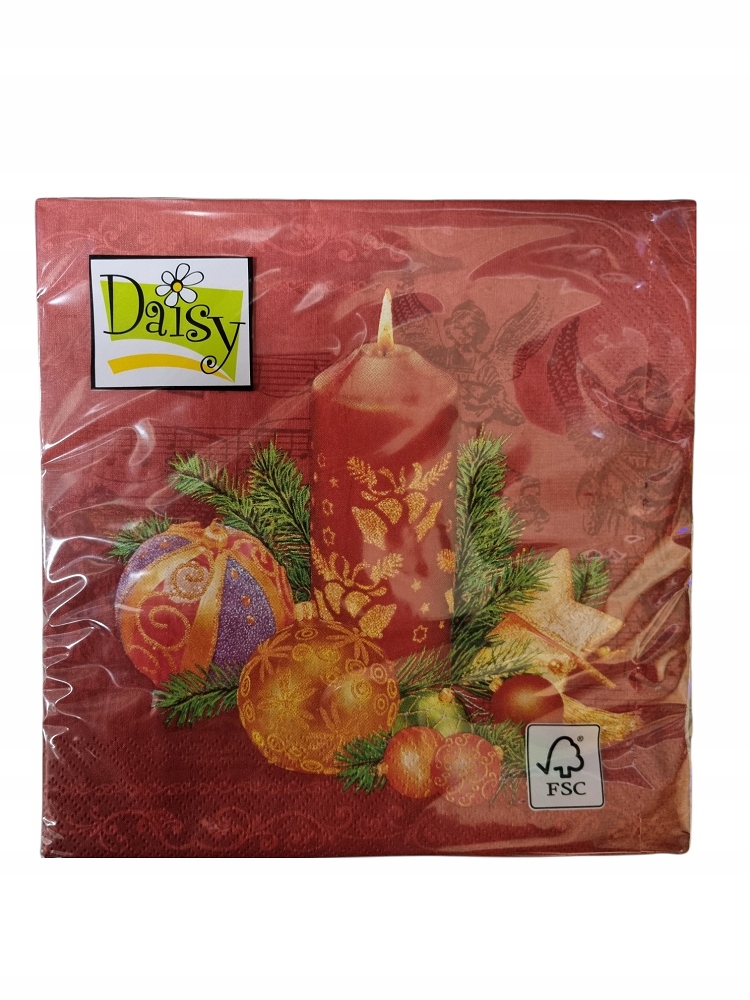 

Serwetki Świateczne 33x33cm 20szt. Gwiazdka 001901