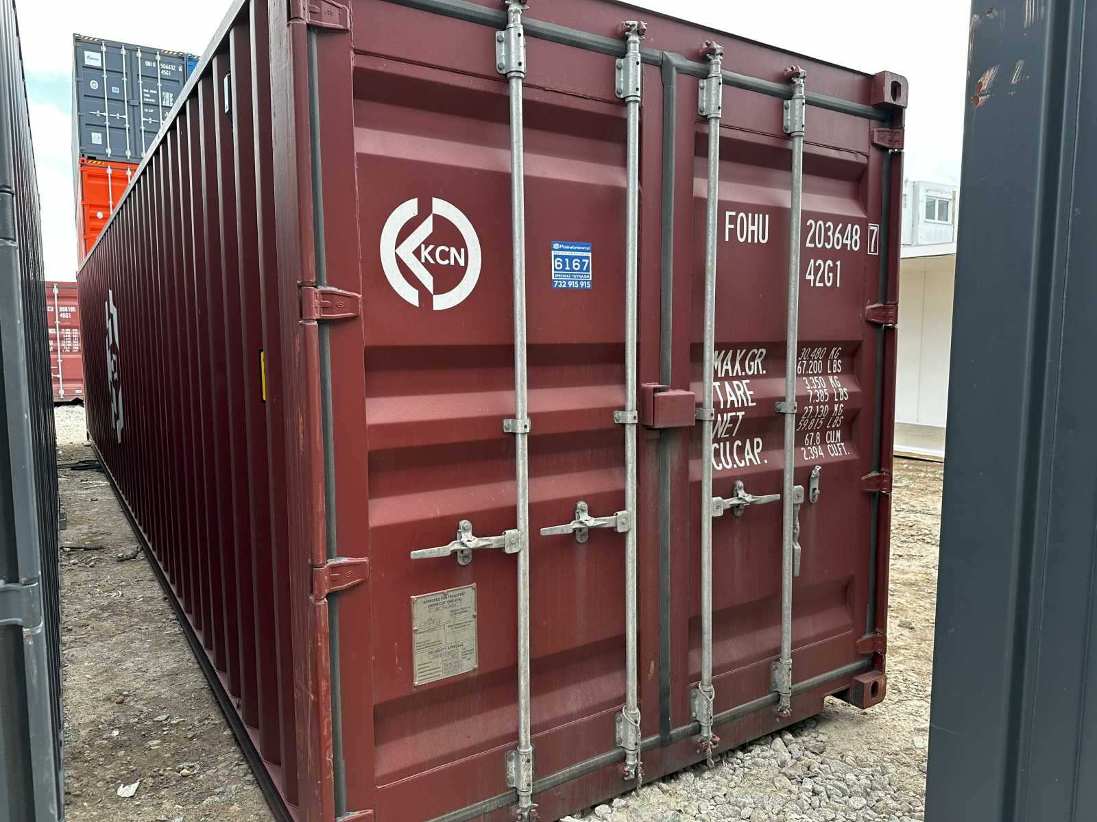 KONTENER MORSKI 40 DV MAGAZYN