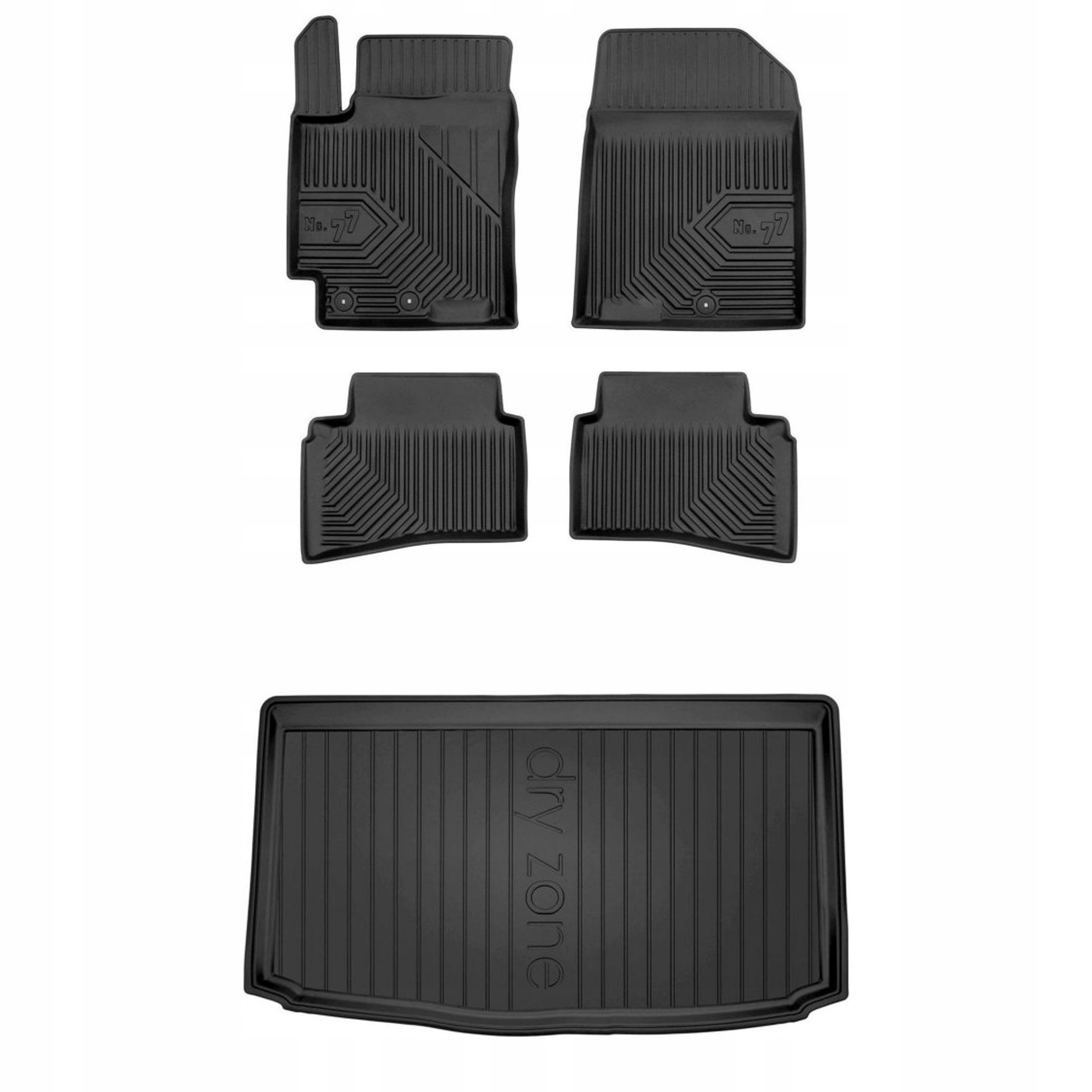 Gumová sada kobercov a rohoží Kia Stonic od roku 2017