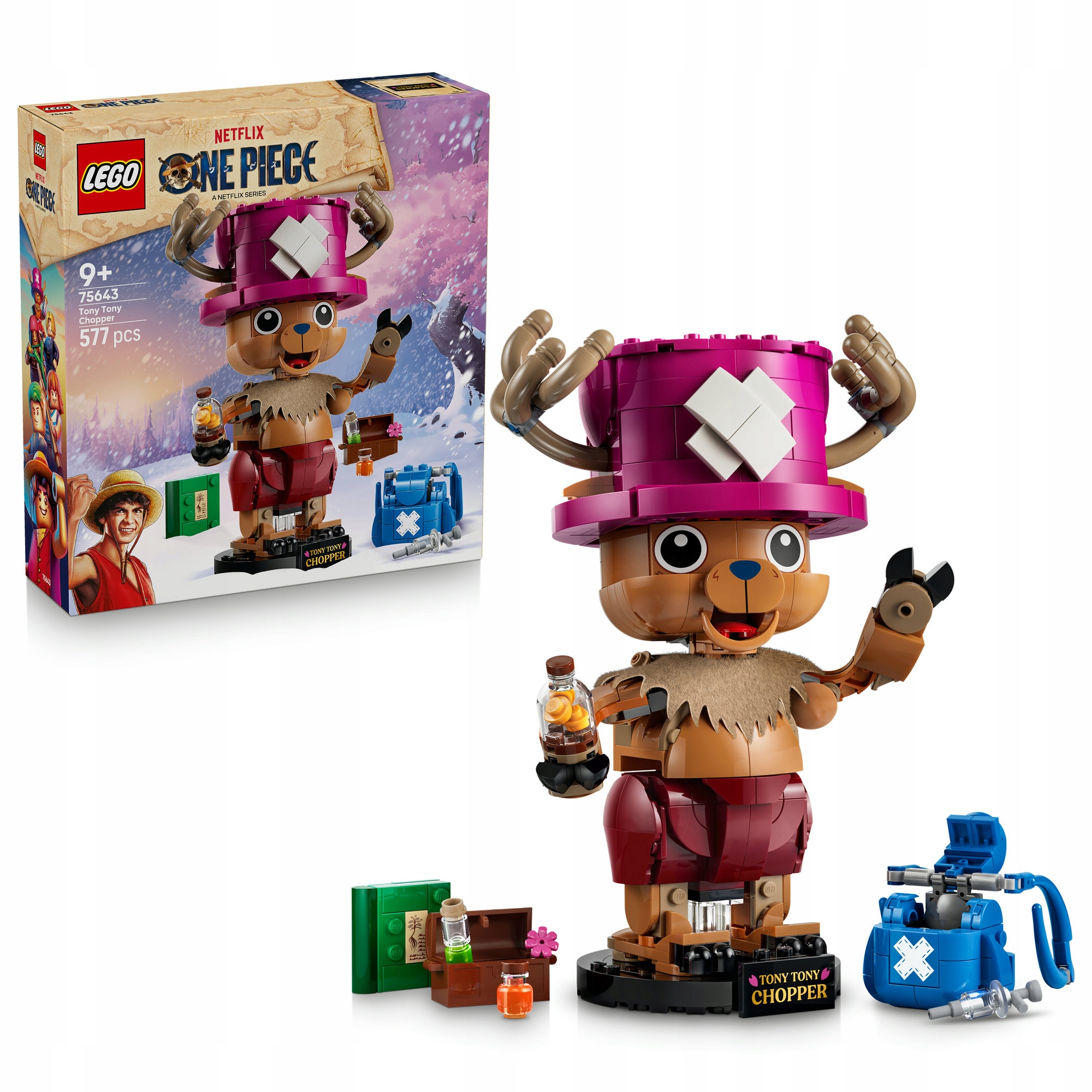 Klocki Lego One Piece 75643 Tony Tony Chopper
