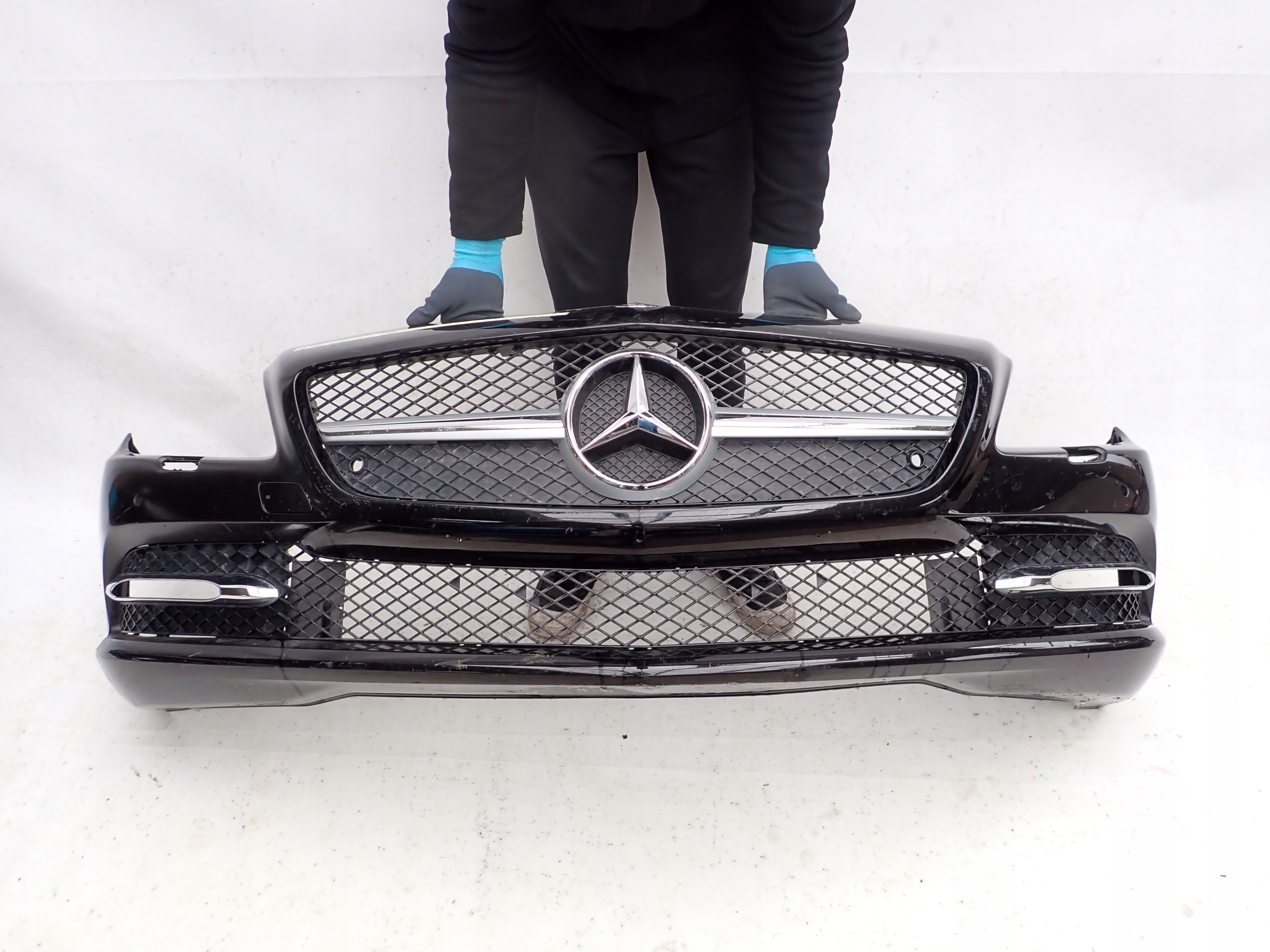 MERCEDES SLK W172 R172 11- bumper front front SPR PDC