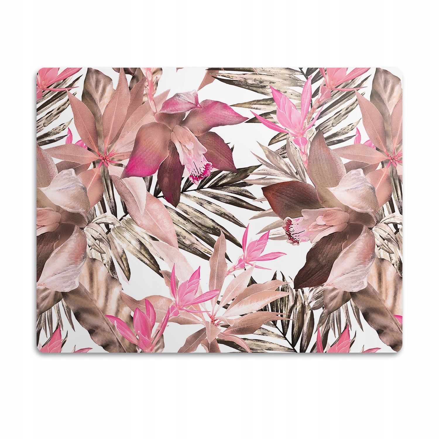 Levně Podložka pro psa pod misku Vintage květiny 60x40 cm