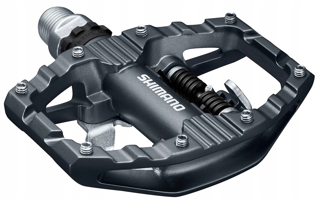 Pedały Shimano Spd PD-EH500 +bloki Jednostronne Spd/platforma Zestaw