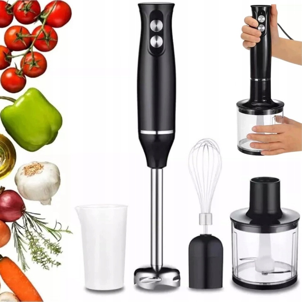 Ruční Imerzivní Mixér, Multifunkční Mixér, 500W, Čepel, Síla Ničení