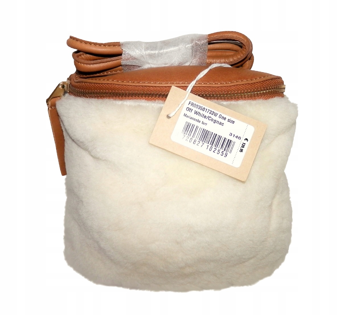 Kabelka Fred De La Bretoniere Marianneke Bílá/koňaková Malá