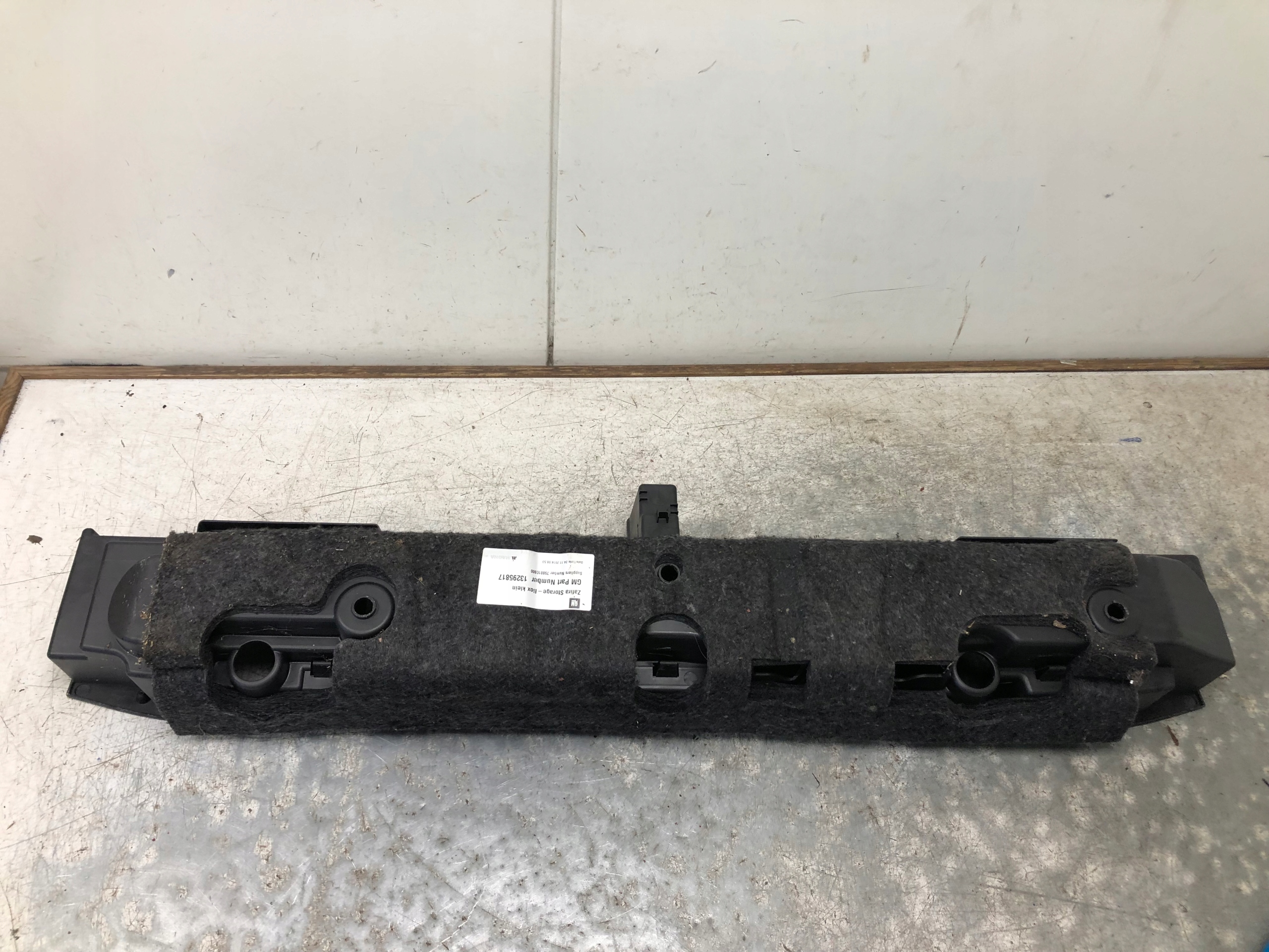 passenger compartment sump boot OPEL ZAFIRA C 13295817